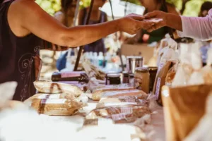Ambachtelijke markt in Dordrecht